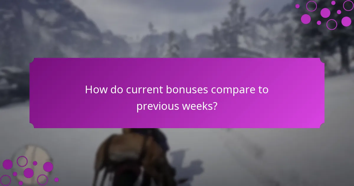 When do weekly event bonuses start and end?