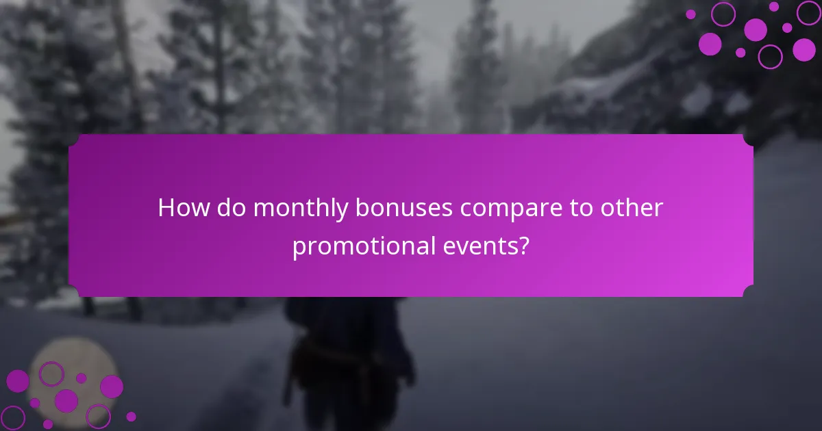 What rewards can players earn from monthly bonuses?