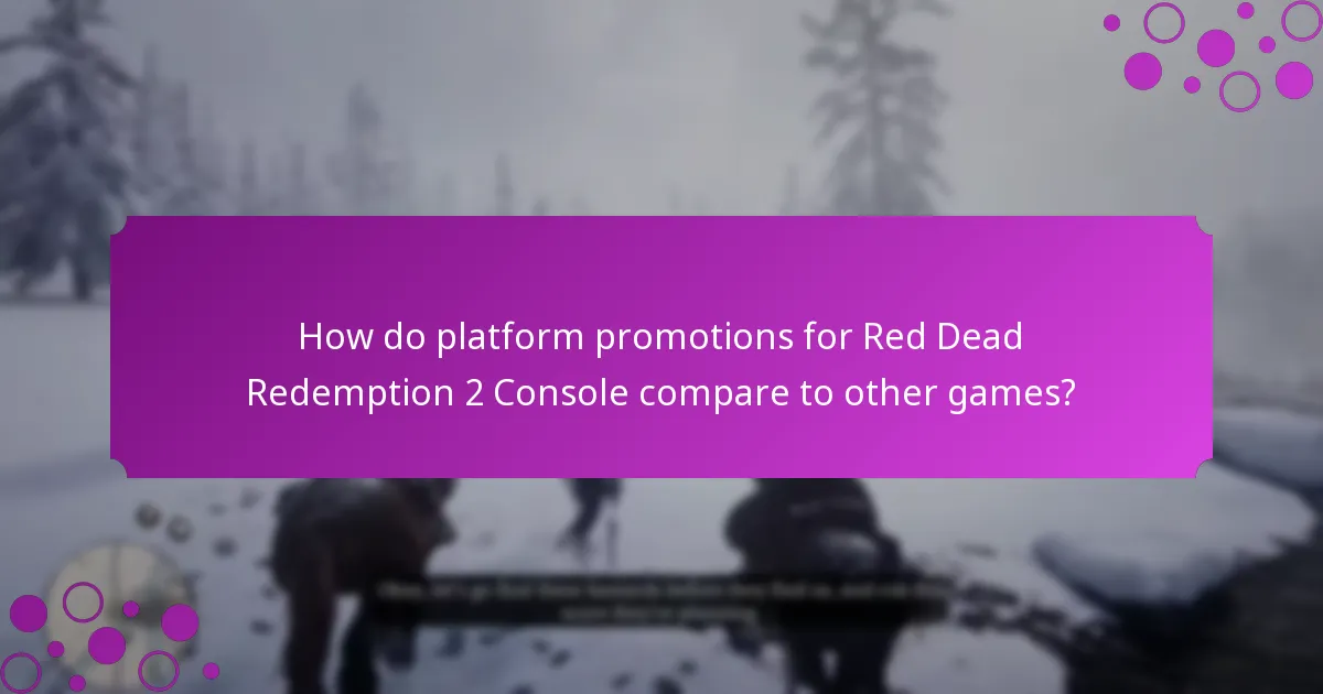 What unique bonuses are available for Red Dead Redemption 2 Console players?
