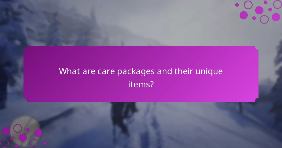 Which care package providers offer the best options?