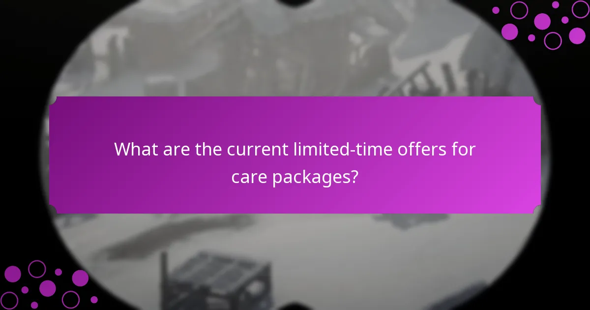 How do I compare different care packages?